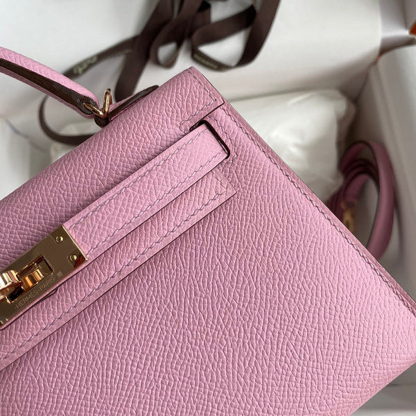 Hermes - Kelly 19 cm Rose clair