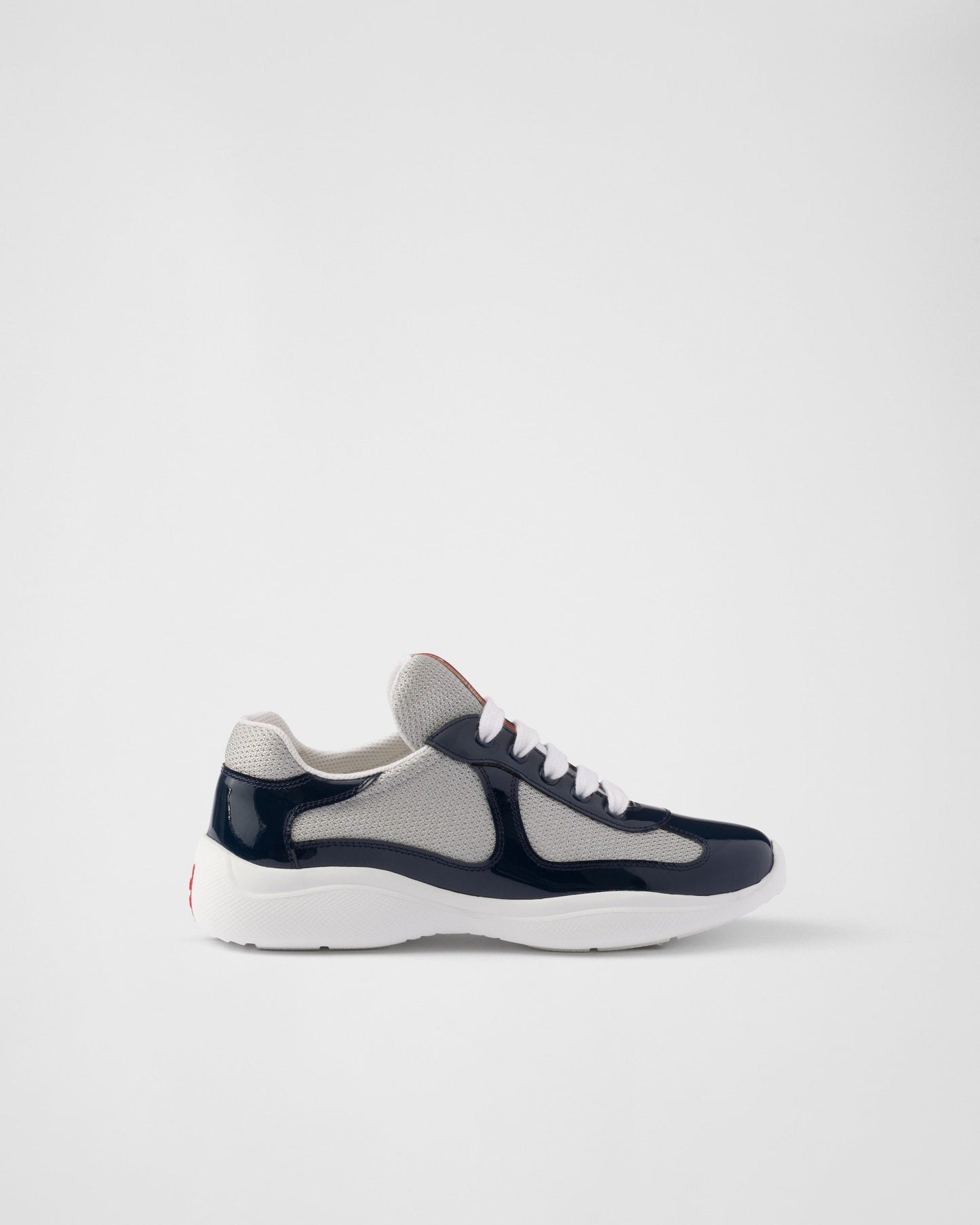 Prada America's Cup sneakers in royal blue Bike fabric