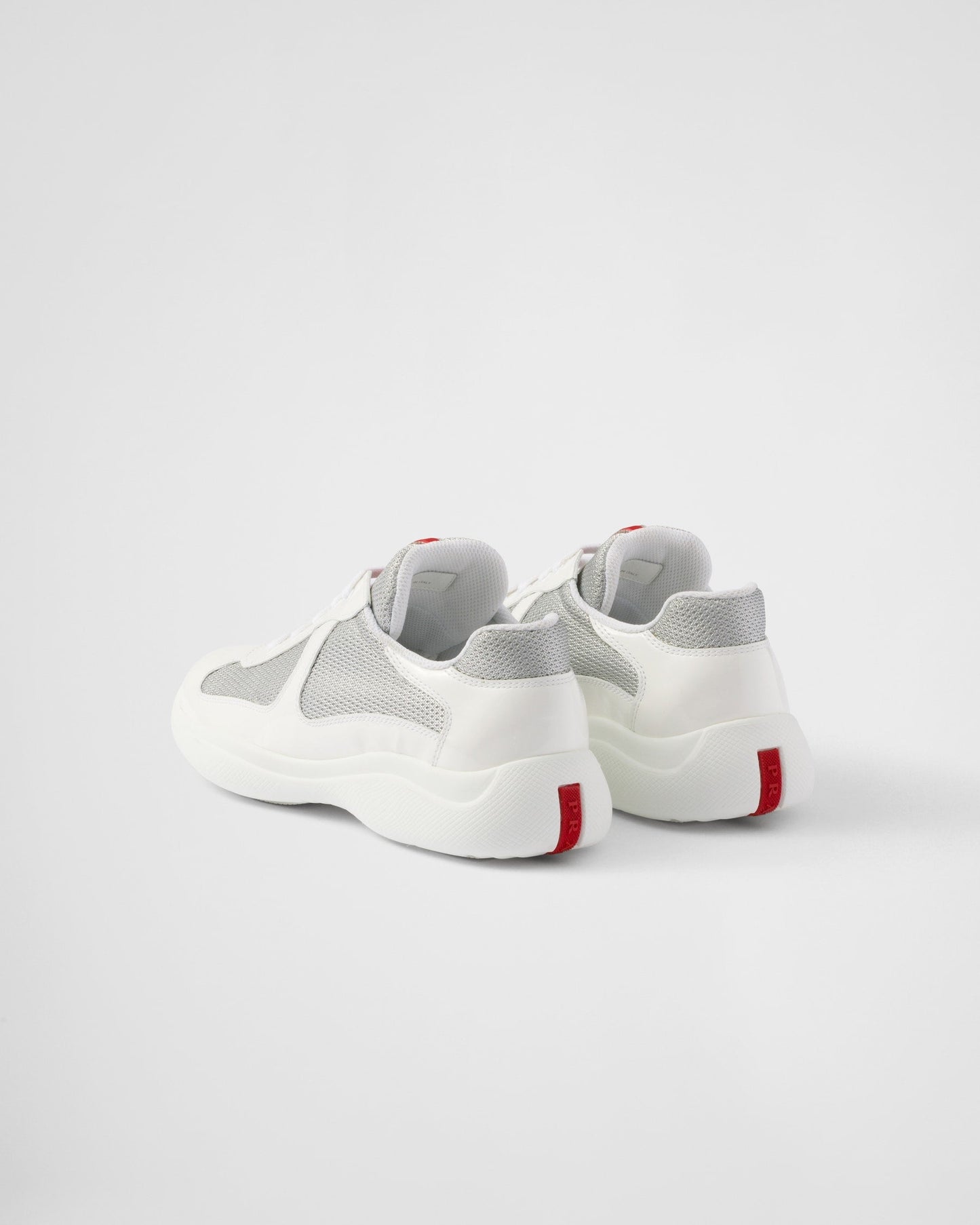 Prada America's Cup sneakers in white Bike fabric