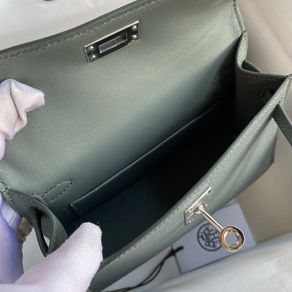 Hermes - Kelly 19 cm Vert émeraude Foncé