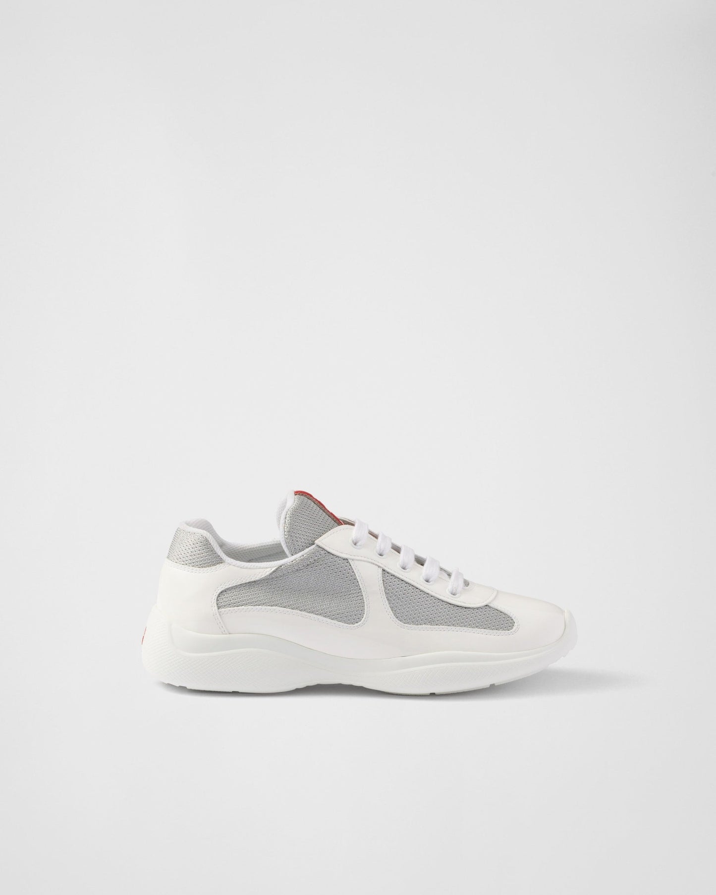 Prada America's Cup sneakers in white Bike fabric