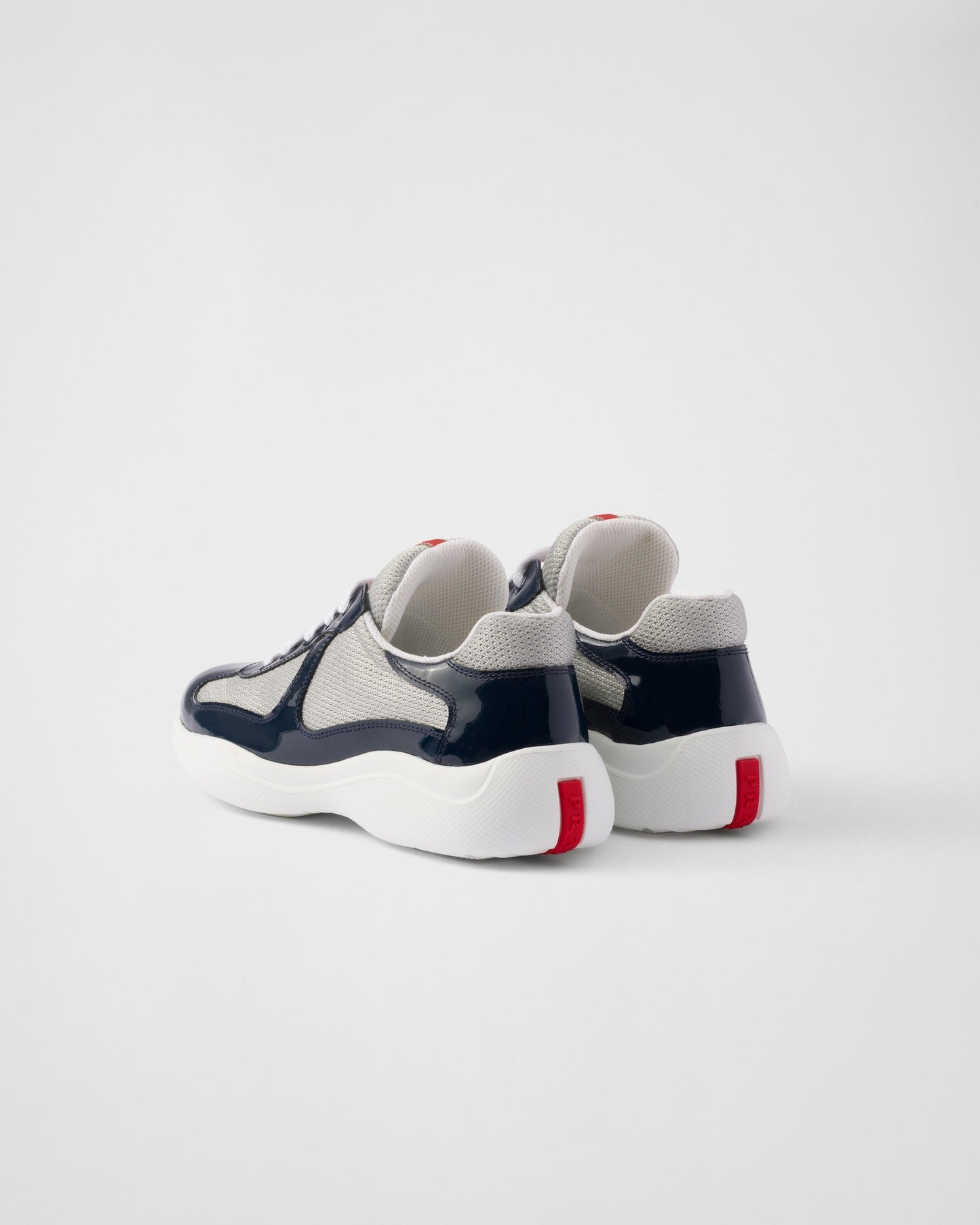 Prada America's Cup sneakers in royal blue Bike fabric