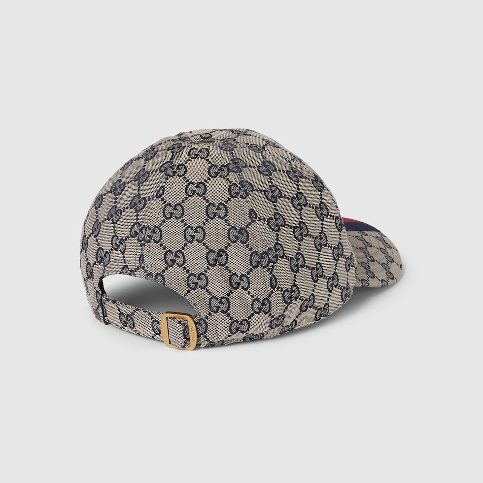 ORIGINAL GG CANVAS BASEBALL CAP Beige BLUE