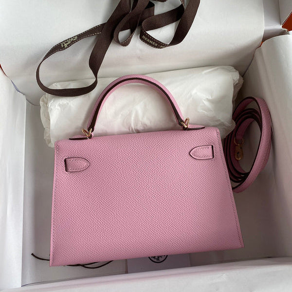 Hermes - Kelly 19 cm Rose clair
