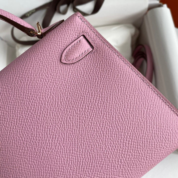 Hermes - Kelly 19 cm Rose clair