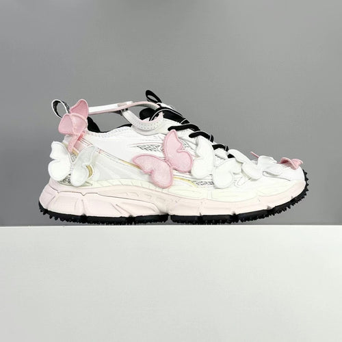 Off-White Pink Butterflies