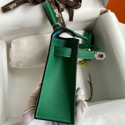 Hermes - Kelly 19 cm Vert émeraude