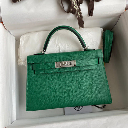 Hermes - Kelly 19 cm Vert émeraude