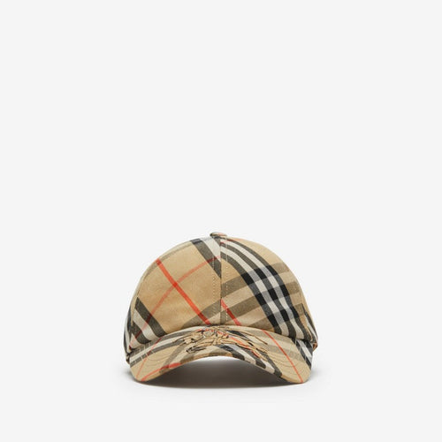EKD Check Cotton Blend Baseball Cap