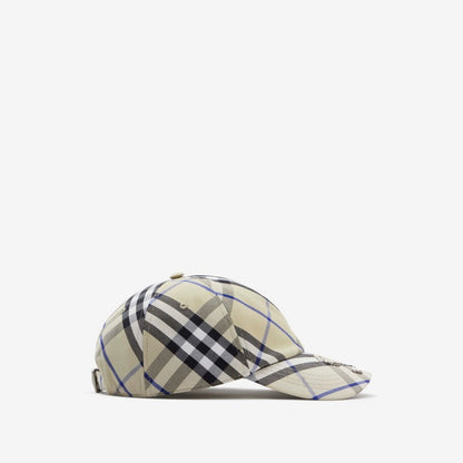 EKD LICHEN Check Cotton Blend Baseball Cap