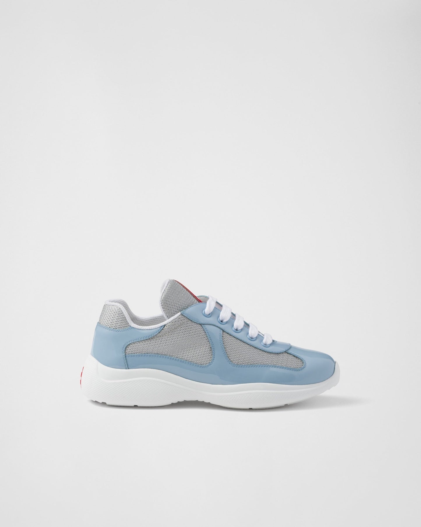 Prada America's Cup sneakers in sky blue Bike fabric