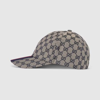 ORIGINAL GG CANVAS BASEBALL CAP Beige BLUE