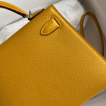 Hermes - Kelly 19 cm Miel doré